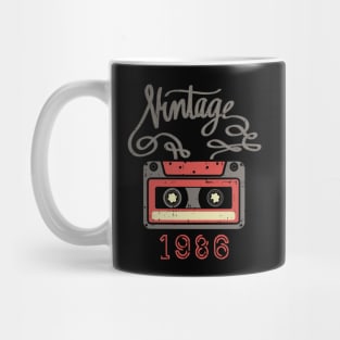 1986 Vintage Mix Tape Mug